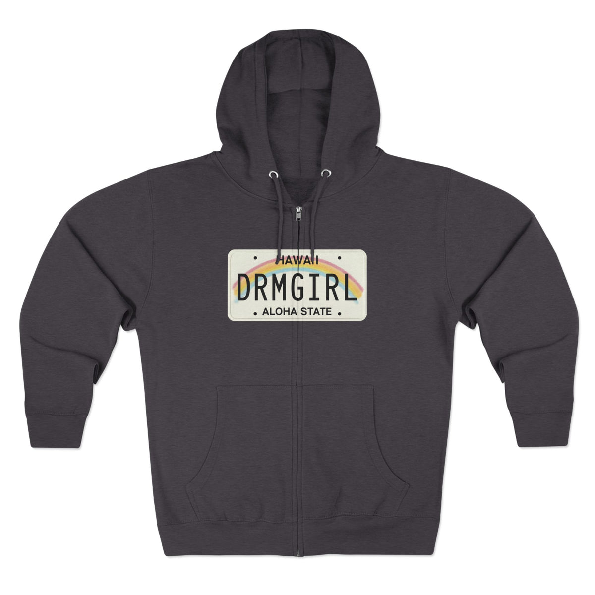 Hawaiian Dreamgirl Unisex Zip Hoodie
