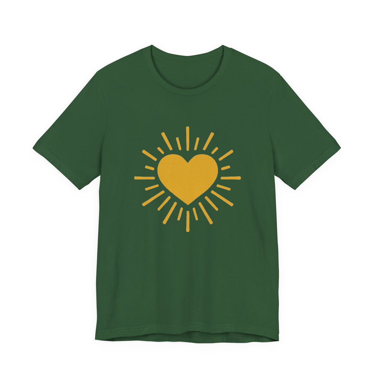 Let Your Love Shine Short Sleeve T Shirt