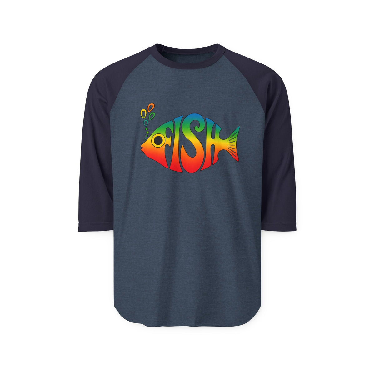 Big Eyed Phish 3/4 Sleeve Jersey