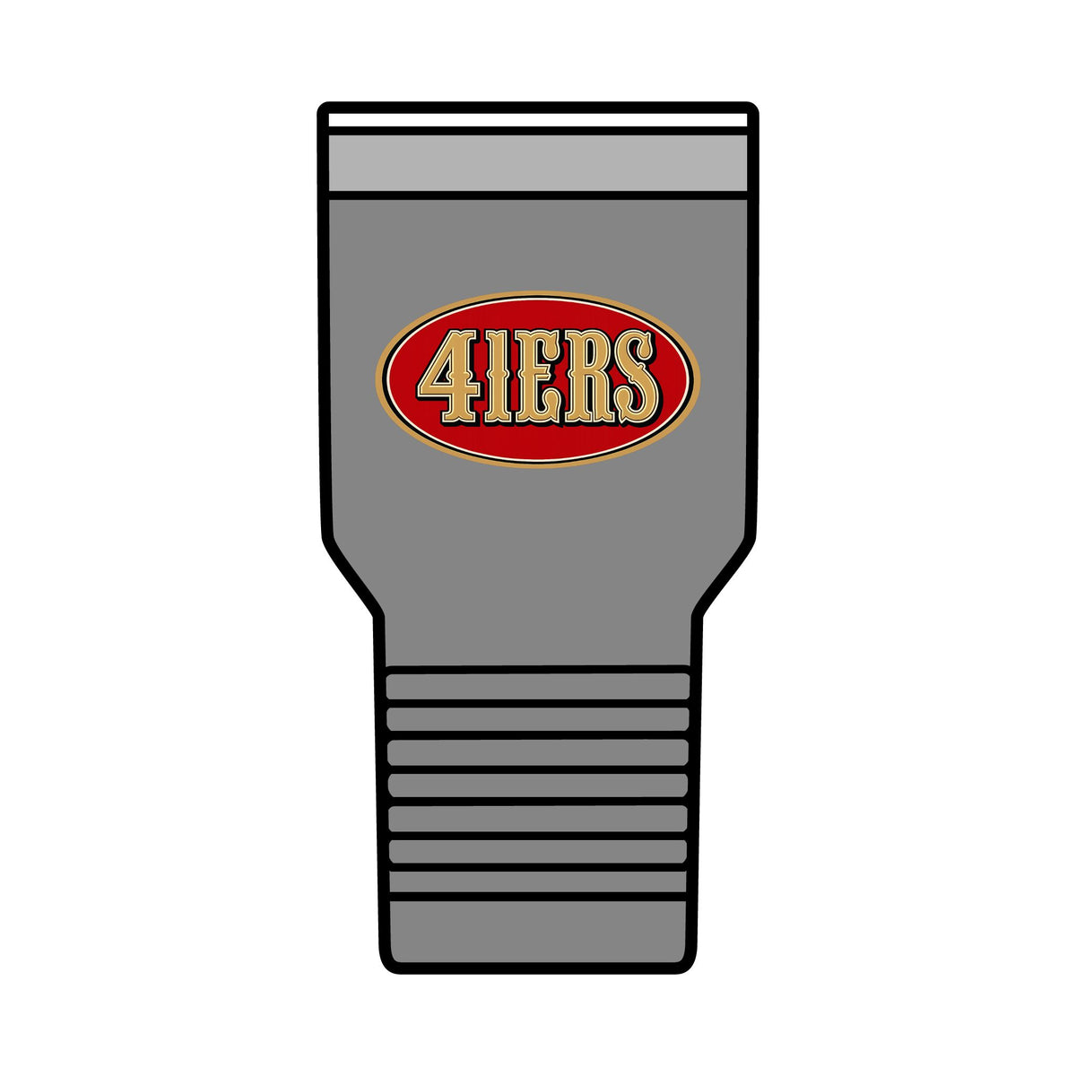 San Francisco 41ERS 30oz Polar Camel Insulated Tumbler