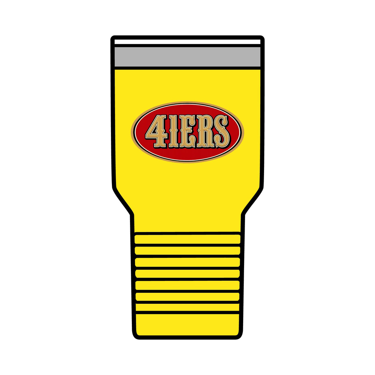 San Francisco 41ERS 30oz Polar Camel Insulated Tumbler