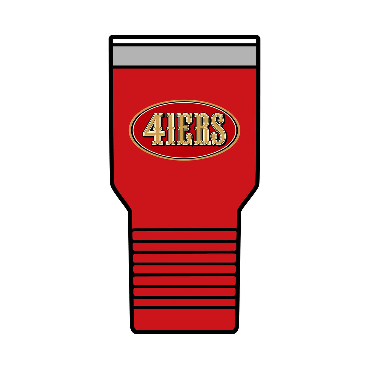 San Francisco 41ERS 30oz Polar Camel Insulated Tumbler