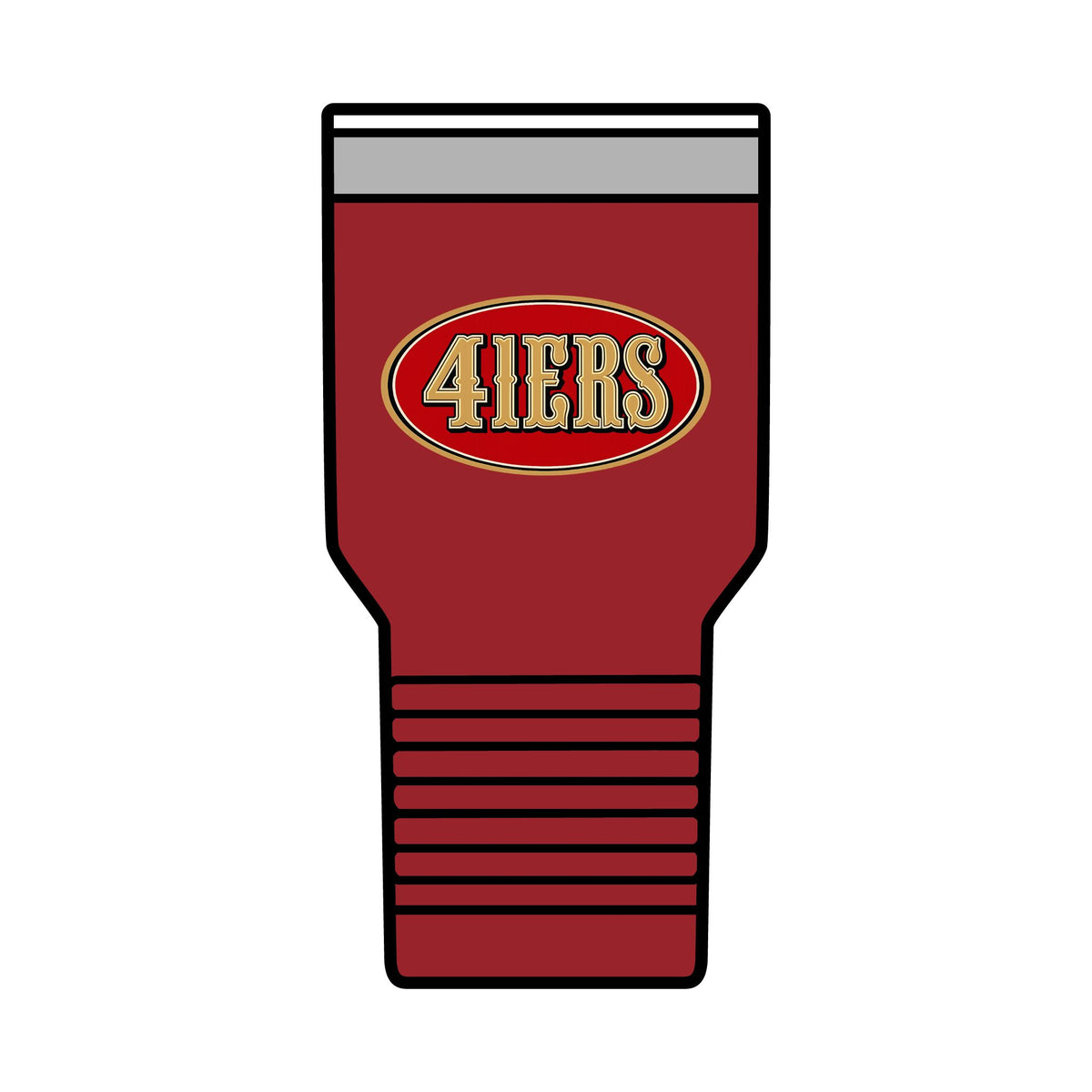 San Francisco 41ERS 30oz Polar Camel Insulated Tumbler