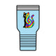 The Black Cat Changing Colors 30oz Polar Camel Insulated Tumbler