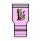 The Black Cat Changing Colors 30oz Polar Camel Insulated Tumbler