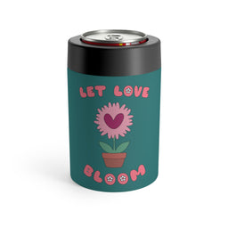 Let Love Bloom 12oz Can Holder