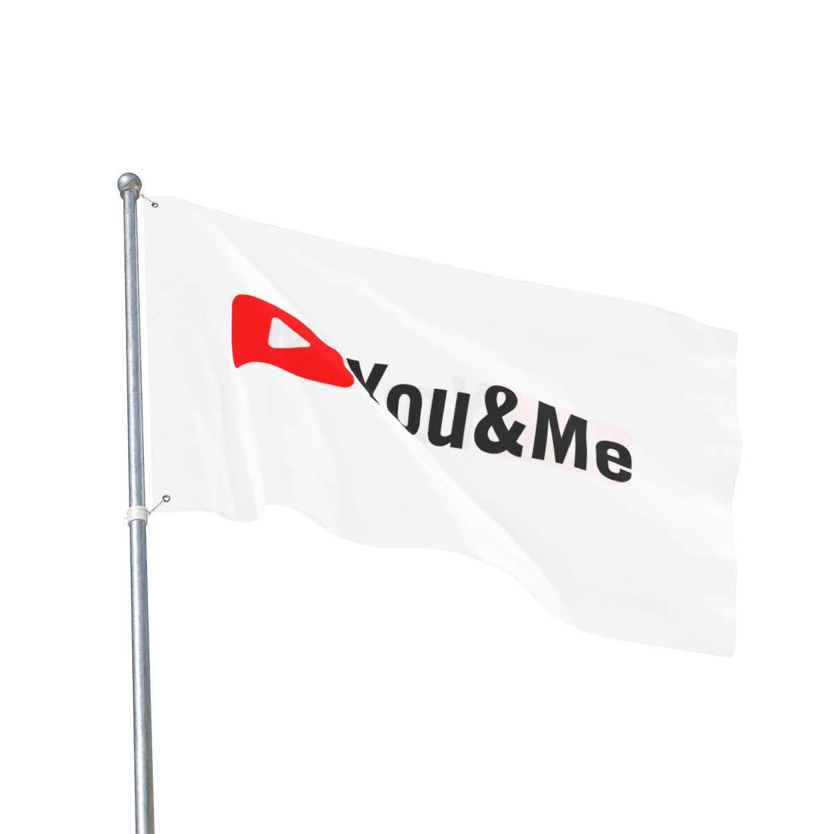 You & Me Tube Double Sided 36 x 60" Flag
