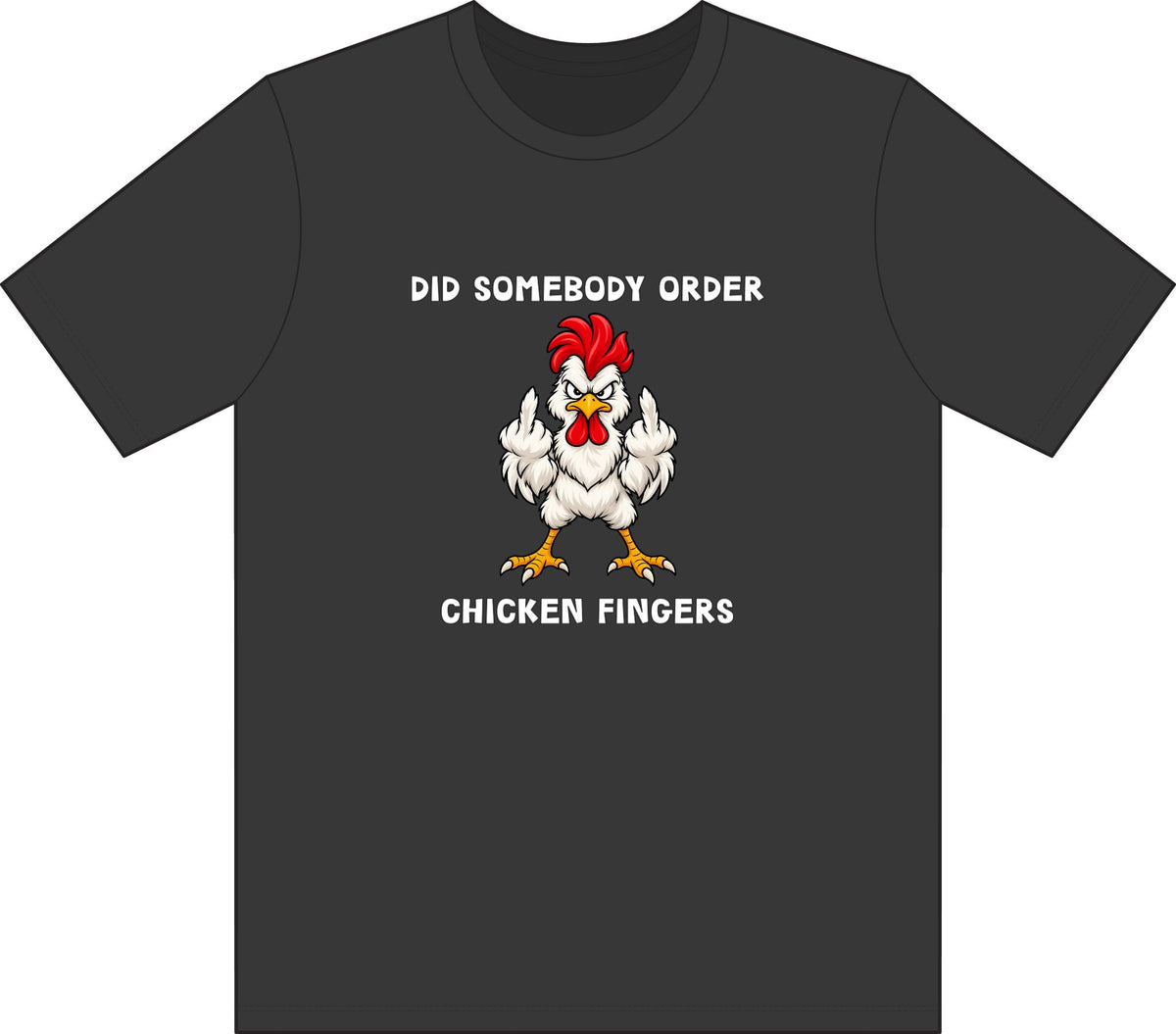 Chicken Fingers Tall T Shirt