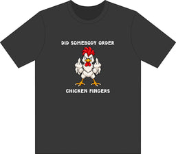 Chicken Fingers Tall T Shirt
