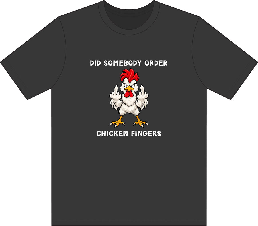 Chicken Fingers Tall T Shirt