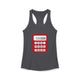 8th Grade Math Racerback Tank