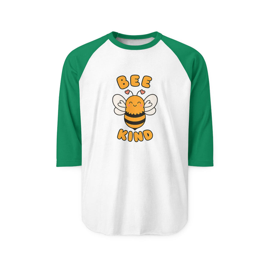 Bee Kind 3/4 Sleeve Raglan T Shirt
