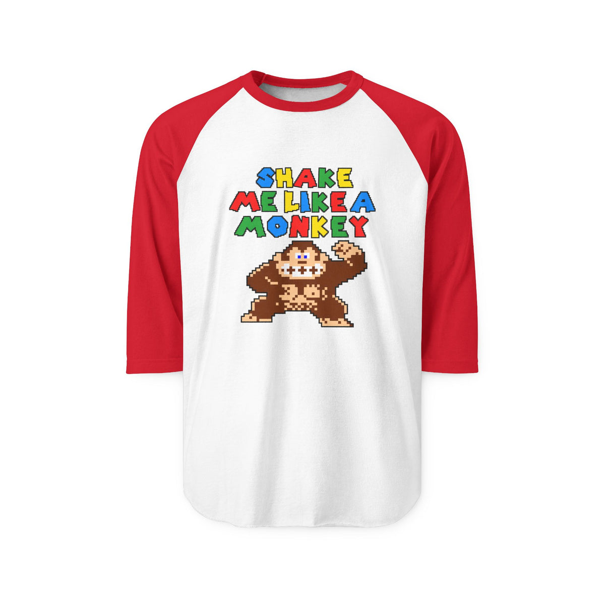 Shake Me Like A Monkey 3/4 Sleeve Jersey