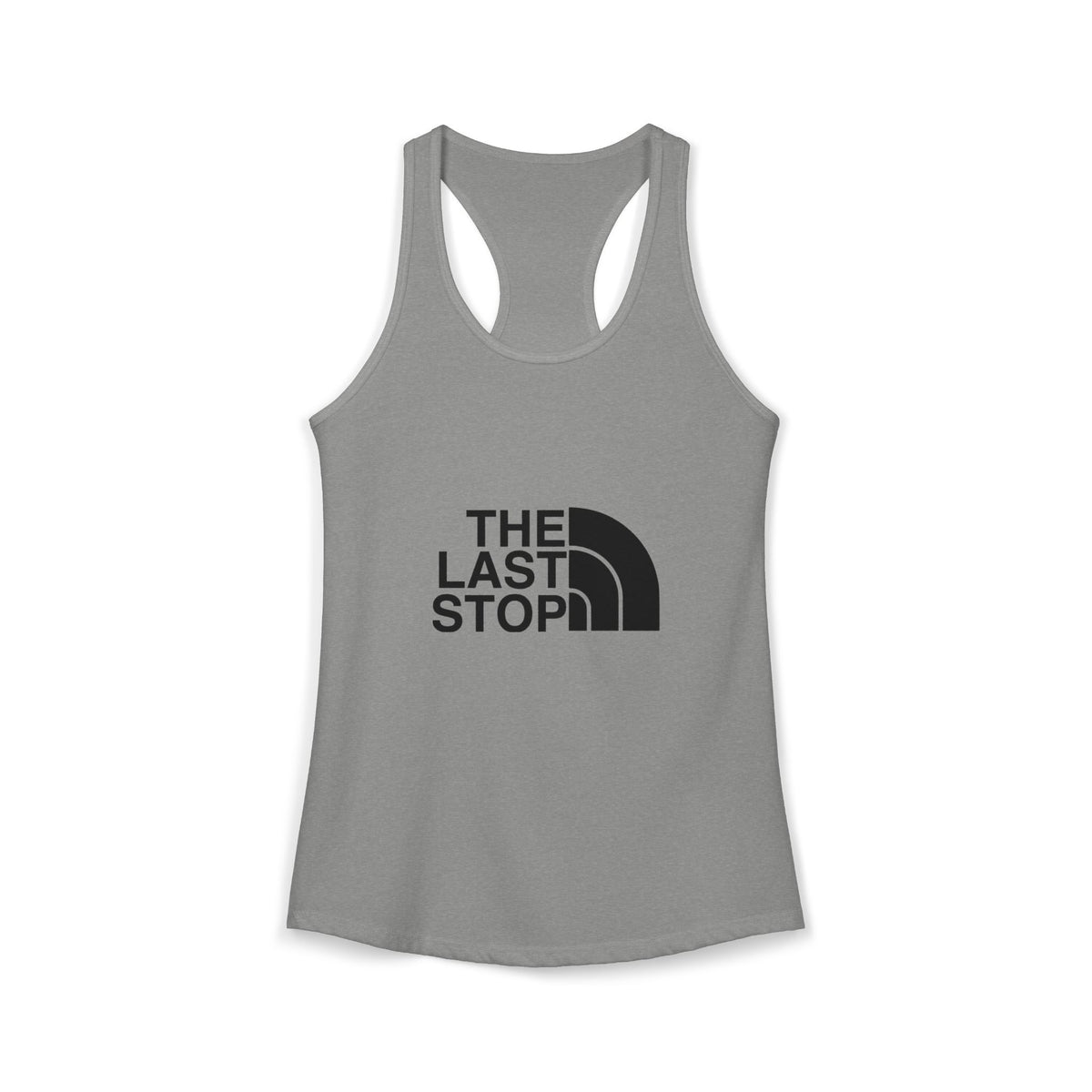 The Last Stop Women's Racerback Tank