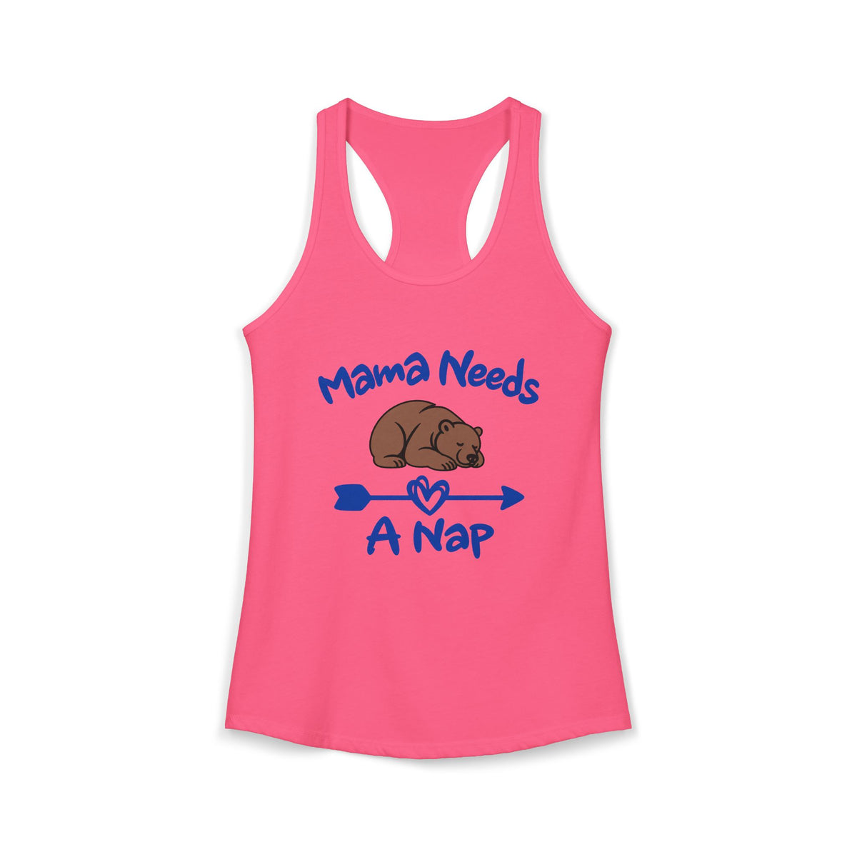 Mama Needs A Nap Women's Racerback Tank