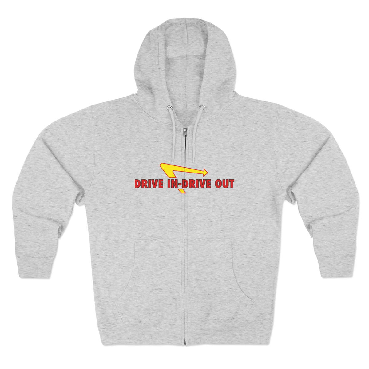 Drive In N Out Zip Up Hoodie