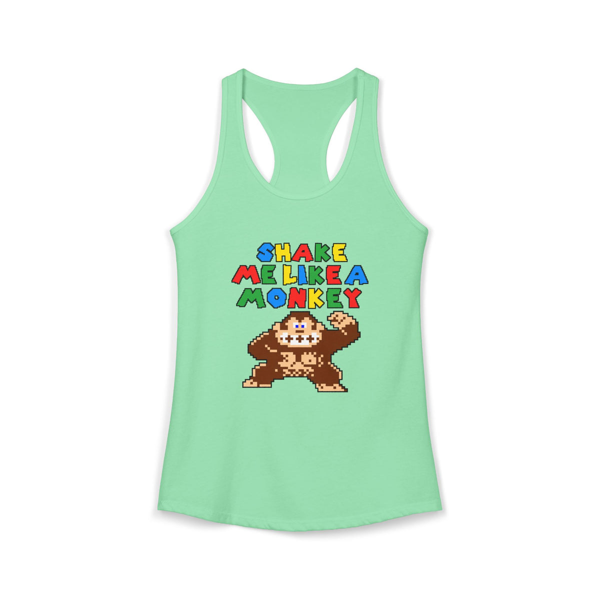 Shake Me Like A Monkey Women's Racerback Tank Top