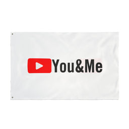 You & Me Tube Double Sided 36 x 60" Flag
