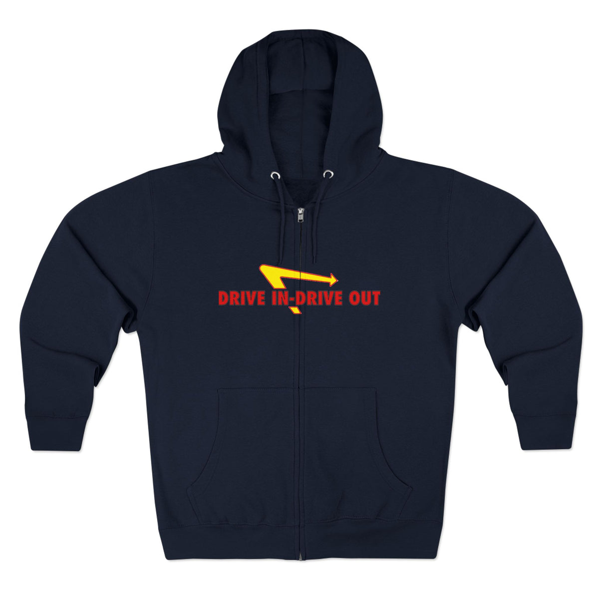 Drive In N Out Zip Up Hoodie