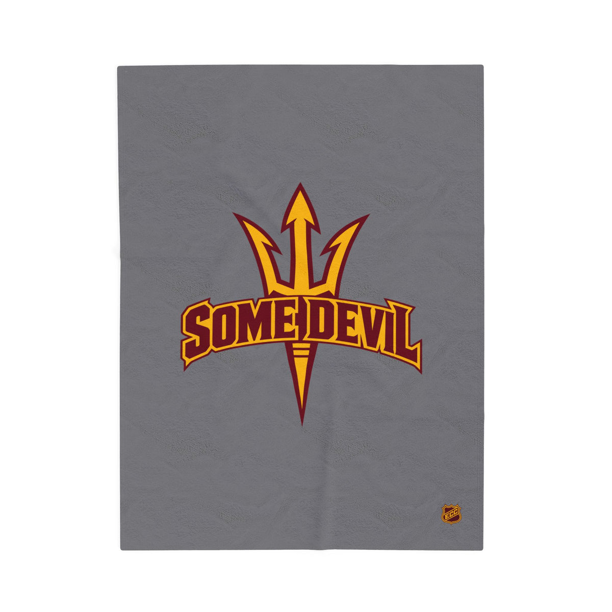 Arizona State Some Devil Velveteen Plush Blanket