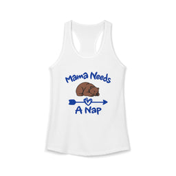 Mama Needs A Nap Women's Racerback Tank