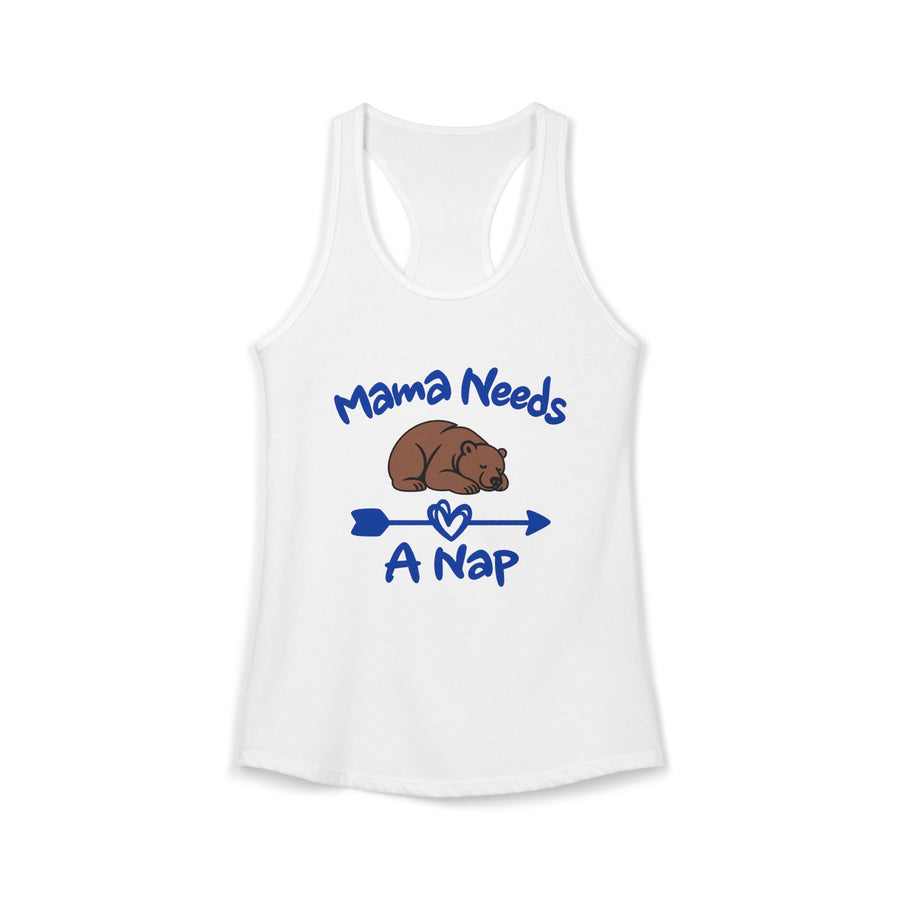 Mama Needs A Nap Women's Racerback Tank