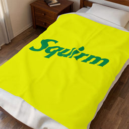 Squirm Velveteen Plush Blanket