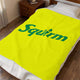 Squirm Velveteen Plush Blanket