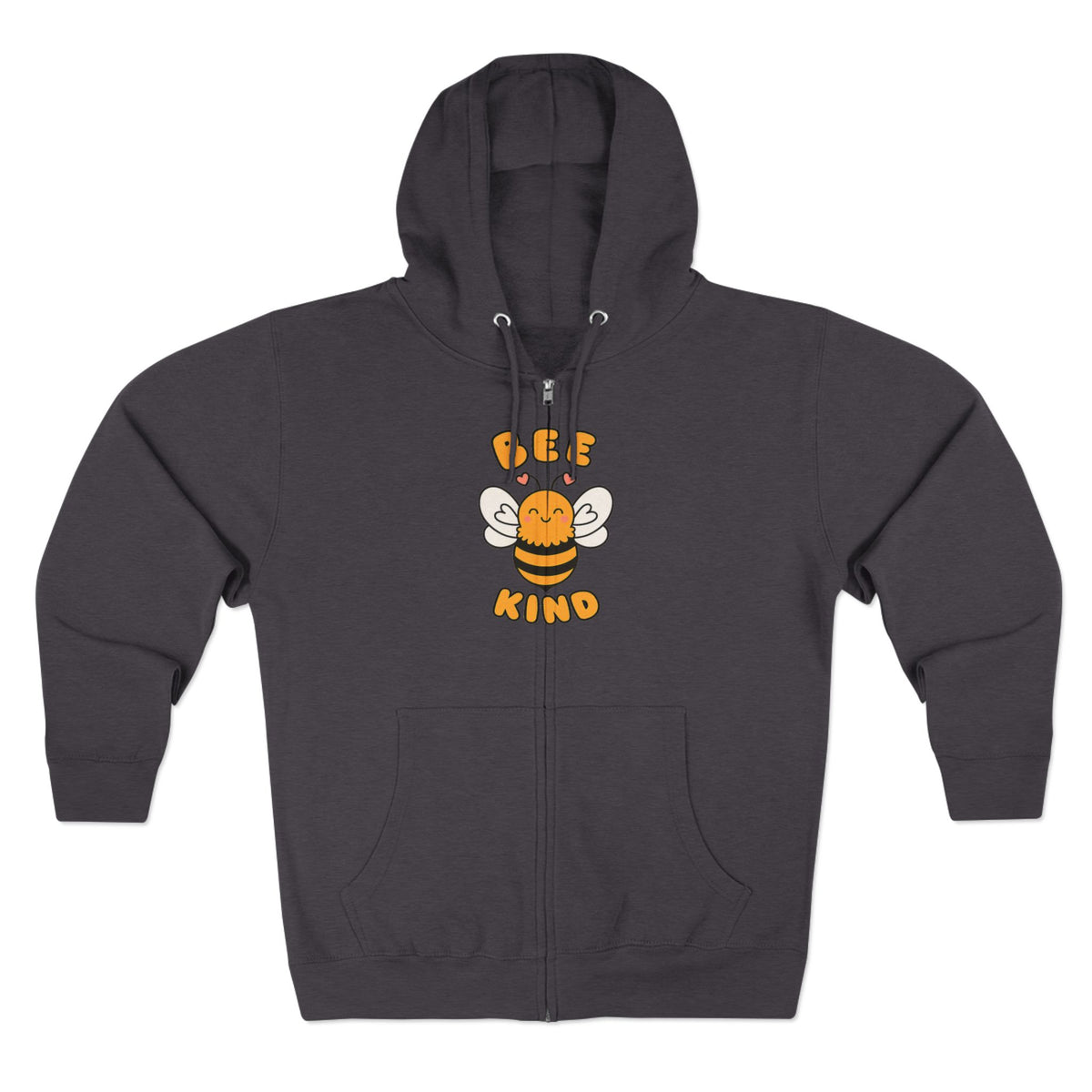 Bee Kind Unisex Zip Hoodie