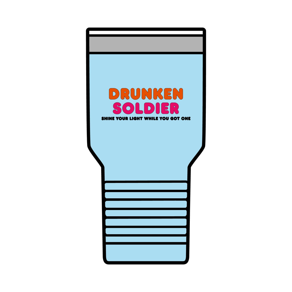 Drunken Soldier Polar Camel 30oz Insulated Tumbler