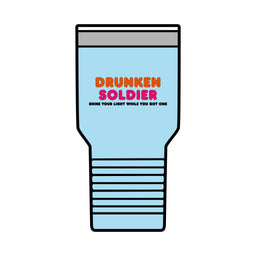 Drunken Soldier Polar Camel 30oz Insulated Tumbler