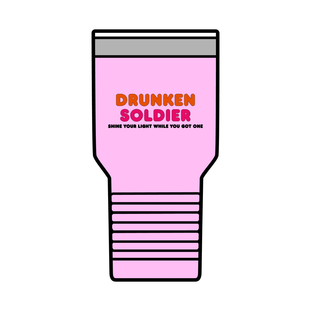 Drunken Soldier Polar Camel 30oz Insulated Tumbler