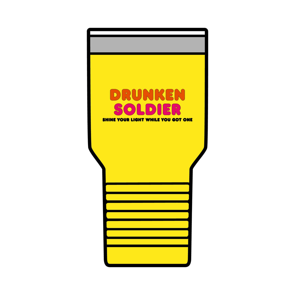 Drunken Soldier Polar Camel 30oz Insulated Tumbler