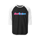 Sweet Up & Down 3/4 Sleeve Raglan T Shirt