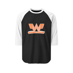 What Would You Say A Burger 3/4 Raglan T