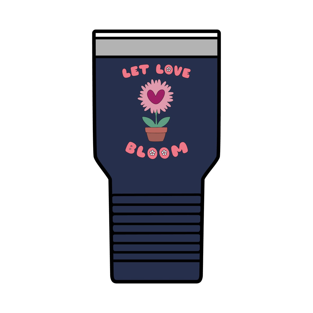 Let Love Bloom 30oz Polar Camel Insulated Tumbler