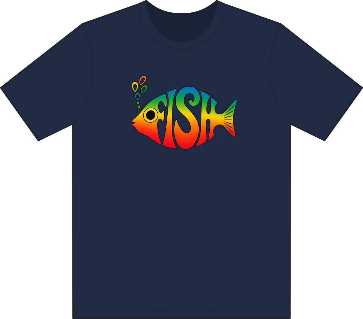 Big Eyed Phish Tall T Shirt