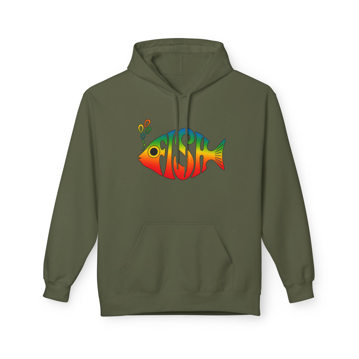 Big Eyed Phish Unisex Pullover Hoodie