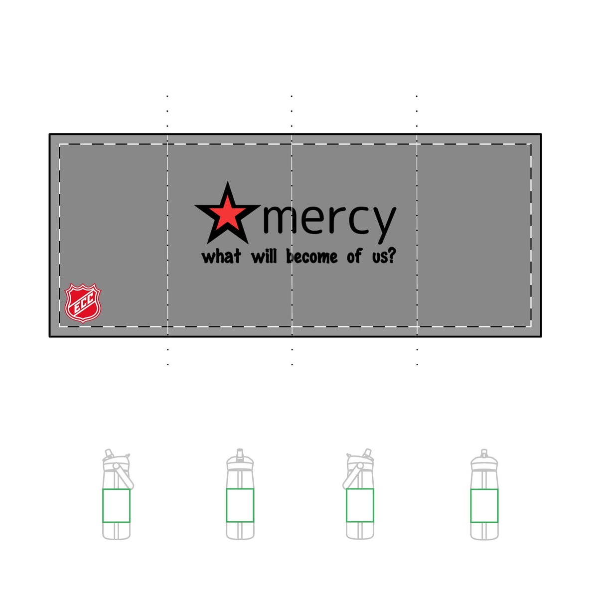 Mercy Me Camelbak Flip Straw 25oz Bottle