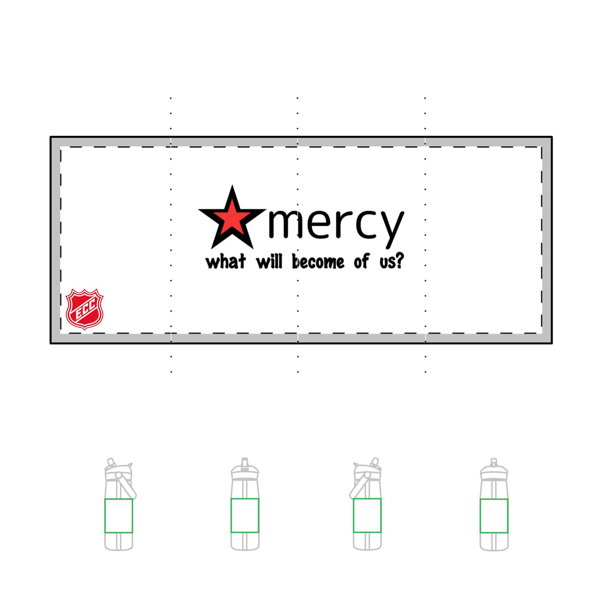 Mercy Me Camelbak Flip Straw 25oz Bottle