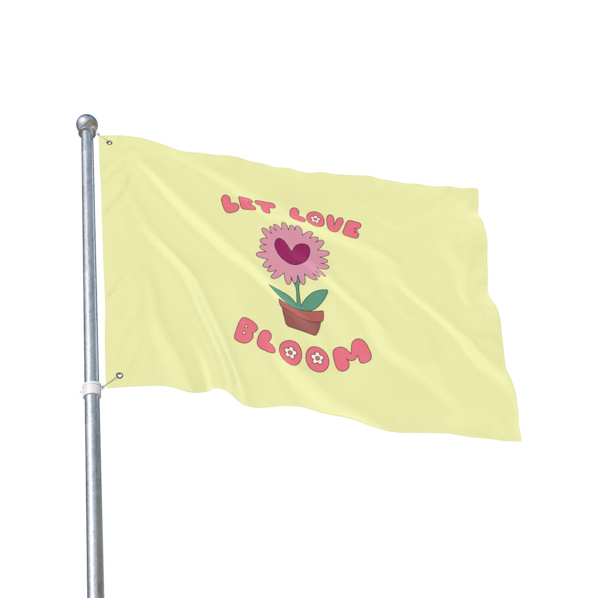 Let Love Bloom Double Sided 36 x 60" Flag