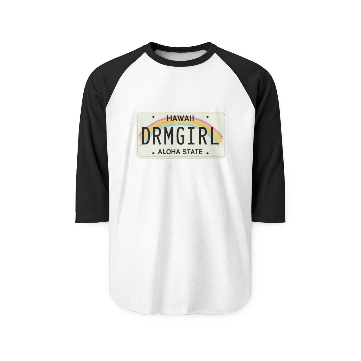 Hawaiian Dreamgirl 3/4 Sleeve Raglan Jersey