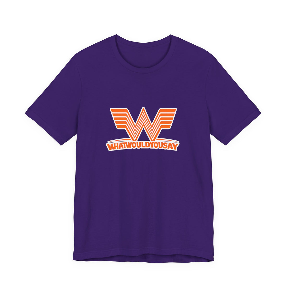 What Would You Say A Burger Unisex T Shirt