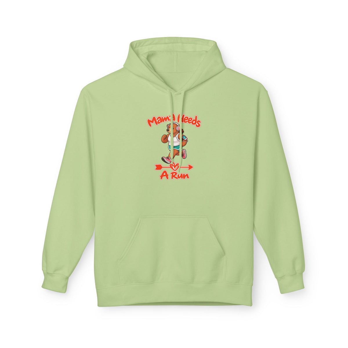 Mama Needs A Run Pullover Hoodie