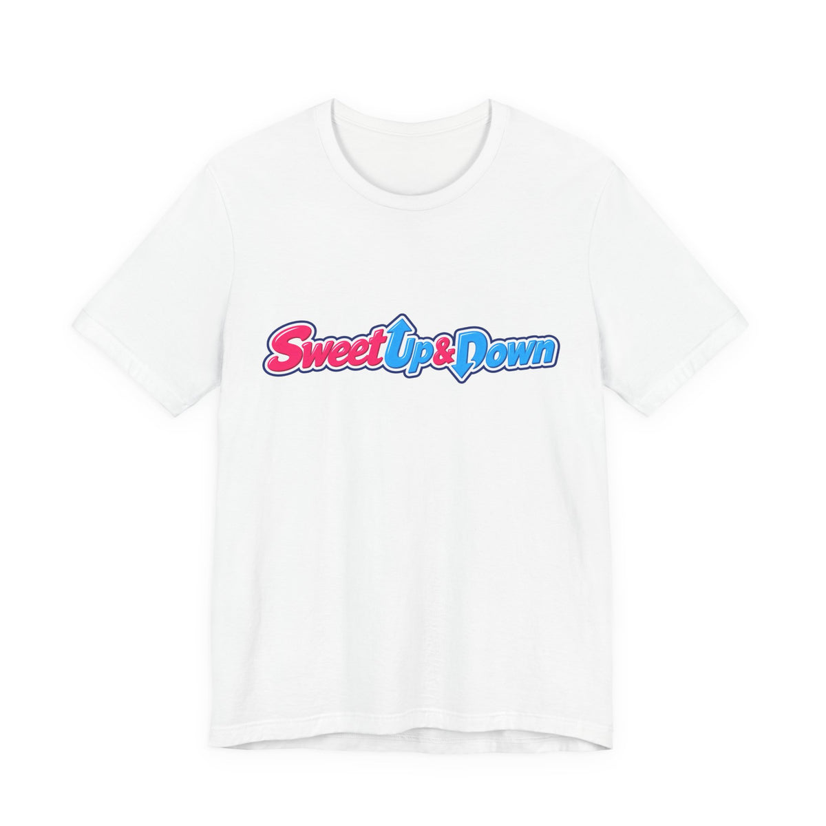 Sweet Up & Down Unisex Short Sleeve T Shirt