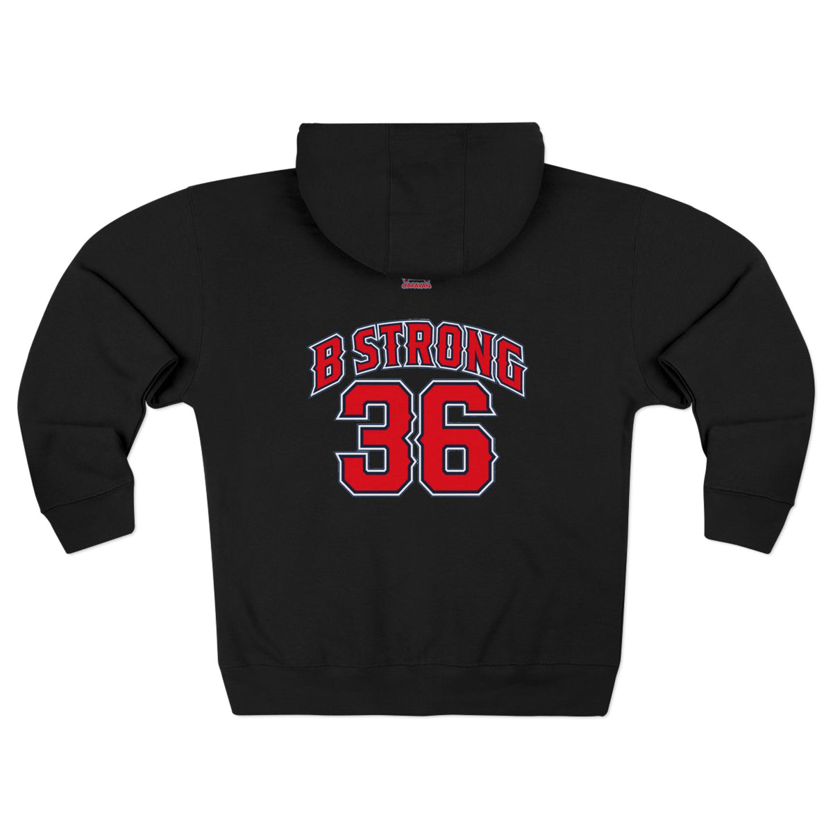 Los Angeles Angel Zip Up Hoodie
