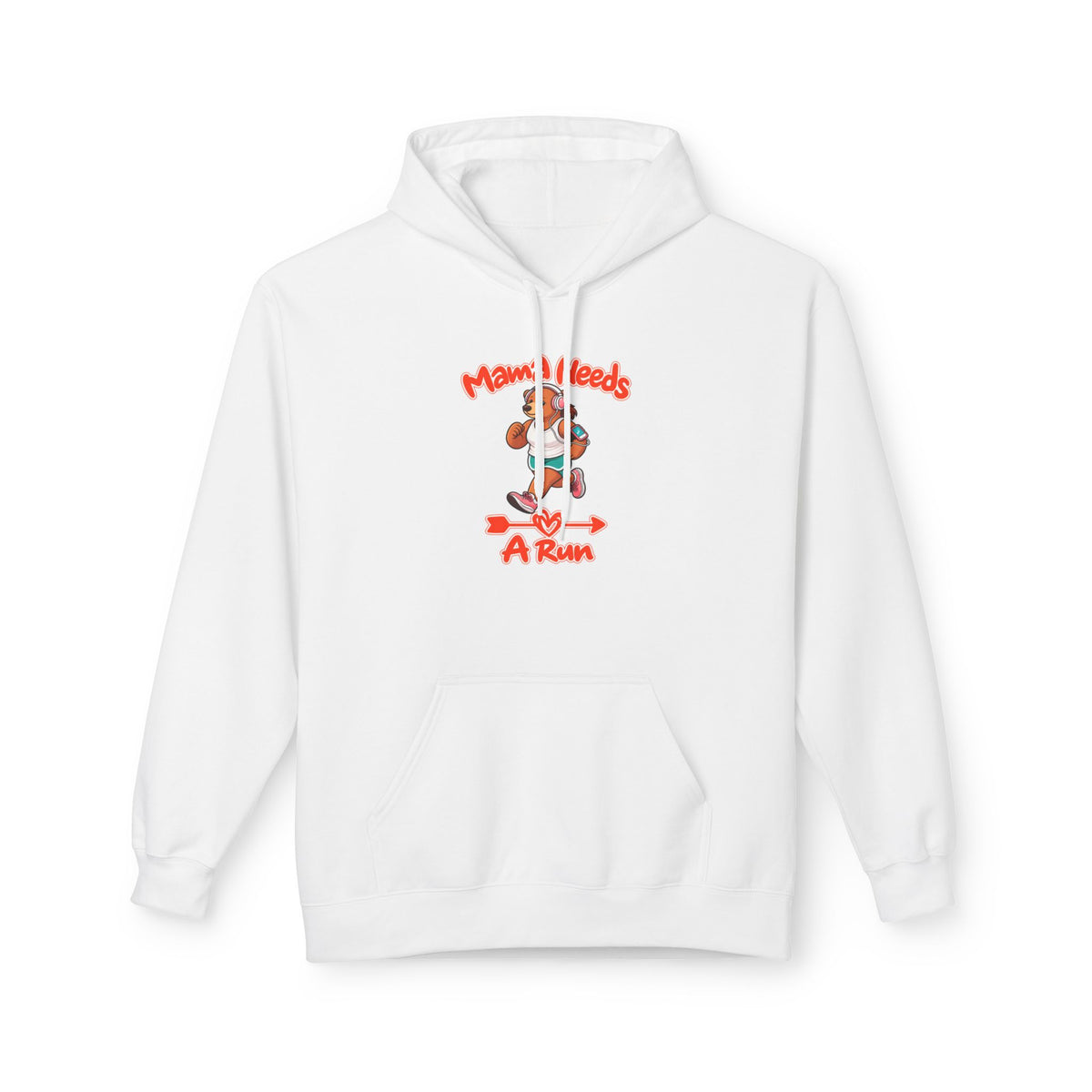 Mama Needs A Run Pullover Hoodie