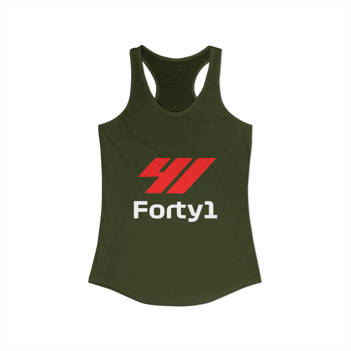 Formula 41 Women's Racerback Tank