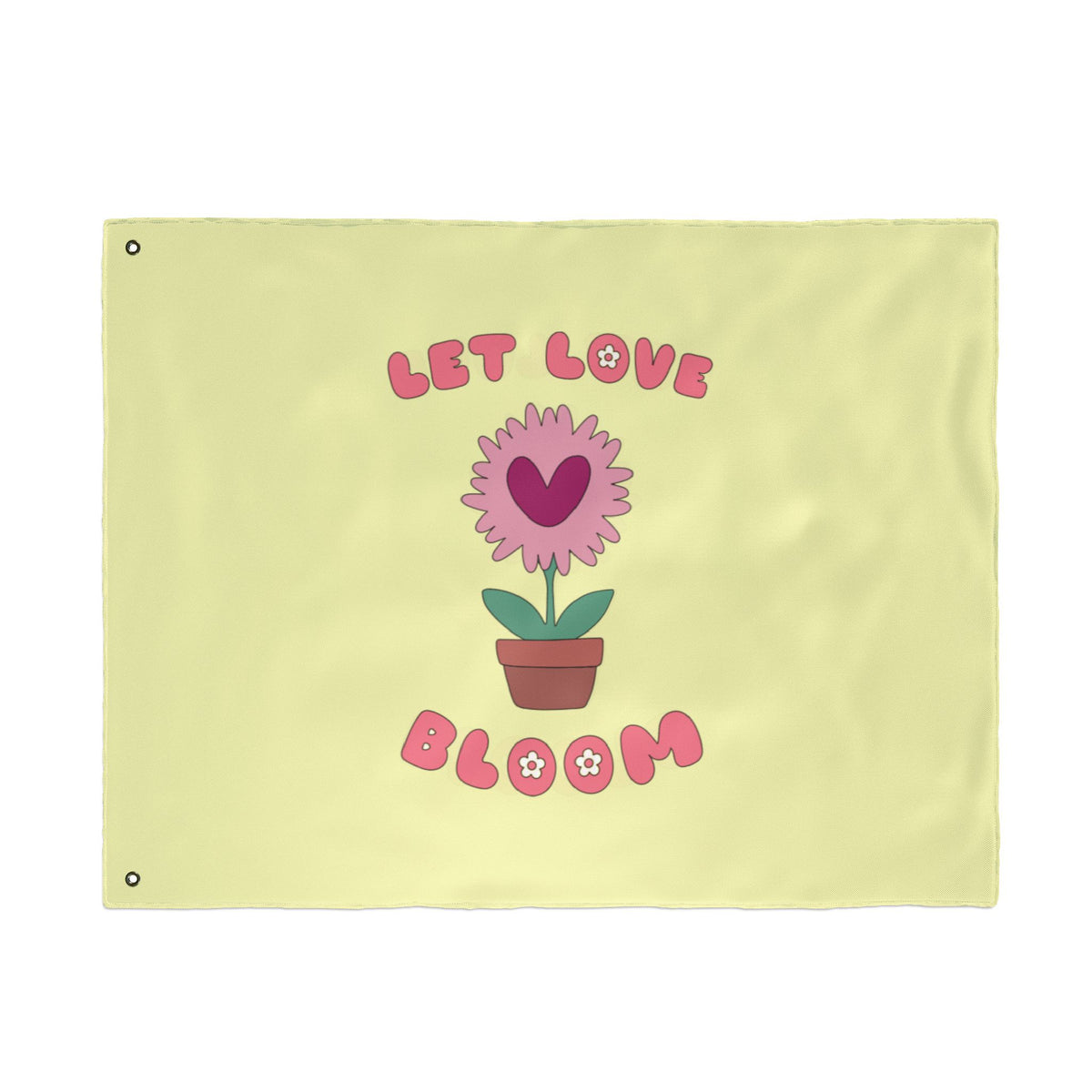 Let Love Bloom Double Sided 36 x 60" Flag