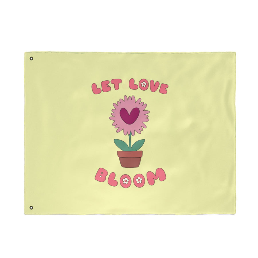 Let Love Bloom Double Sided 36 x 60" Flag